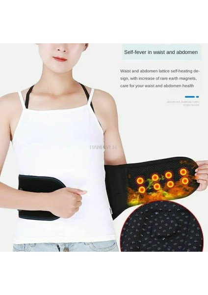 M Kendinden Isıtma Bel Koruma Sıcak Presleme Süreci Büyük Mıknatıs Sıcak Diz Kapağı Turmalin Çelik Levha Bel Desteği Masajı (Yurt Dışından)