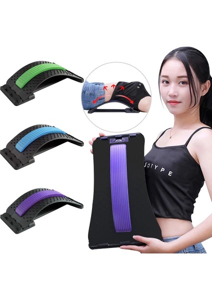 Akupunktur Beyaz Sırt Masajı Germe Cihazı Massageador Sihirli Destek Streç Fitness Gevşeme Omurga Ağrısı Bel Rölyef Sırt Sedye (Yurt Dışından) fiyatları