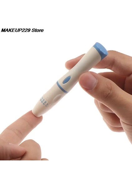 N1 1 Adet Lancet Kalem Delme Cihazı Diyabetikler Için Kan Toplama 5 Ayarlanabilir Derinlik Kan Örnekleme Glikoz Test Kalemi (Yurt Dışından)