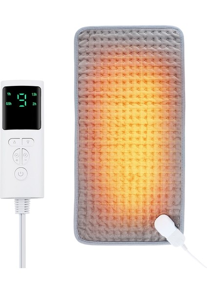 58X29CM Ab Fişi 220-240V Elektrikli Isıtma Yastığı Fizyoterapi Battaniyesi Vücut Ağrısı Giderici 9 Vites 4 Zamanlama Ev Için Kış USB Isıtıcı Omuz Sırt Sıcak Levha (Yurt Dışından)