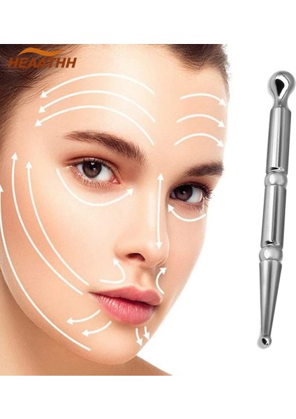 B2 Paslanmaz Çelik Yüz Akupunktur Kalemi Refleksoloji Tetik Noktası Masaj Aletleri Derin Doku Masajı Meridyen Tam Vücut Rahatlatıcı (Yurt Dışından) fiyatları