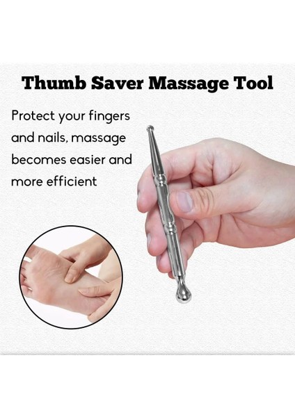 B2 Paslanmaz Çelik Yüz Akupunktur Kalemi Refleksoloji Tetik Noktası Masaj Aletleri Derin Doku Masajı Meridyen Tam Vücut Rahatlatıcı (Yurt Dışından) modelleri