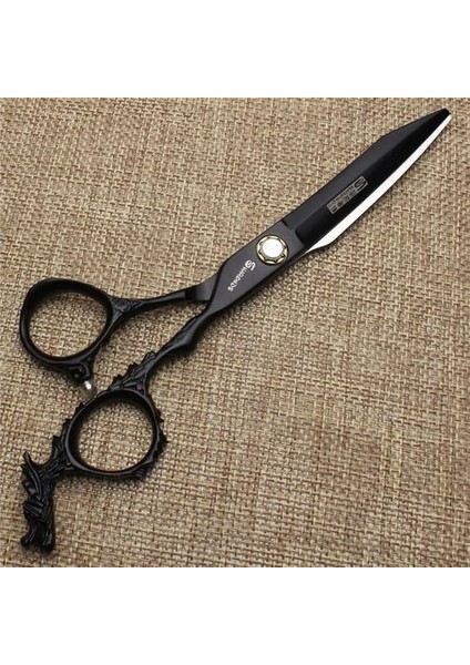 Stil F Kesim Orijinal Yeni Kuaförlük Makas Profesyonel 6 Inç Berber Makası Saç Stilisti Özel Makas Düz Diş Makas (Yurt Dışından)