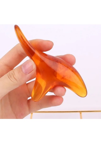 1 Adet Masaj Sopası Amber Reçine Balmumu Üçgen Ayak Masajı Guasha Scarping Aracı Ayak Rahatlatıcı Akupunktur Shiatsu Güzellik Sağlık Masajı (Yurt Dışından)