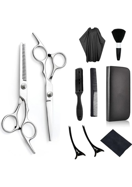 11 Adet 2/8/10/11 Adet Kuaförlük Makas Alet Takımı 6 Inç Profesyonel Kuaförlük Makas Kesme Inceltme Makası Berber Aksesuarları (Yurt Dışından) indirimleri