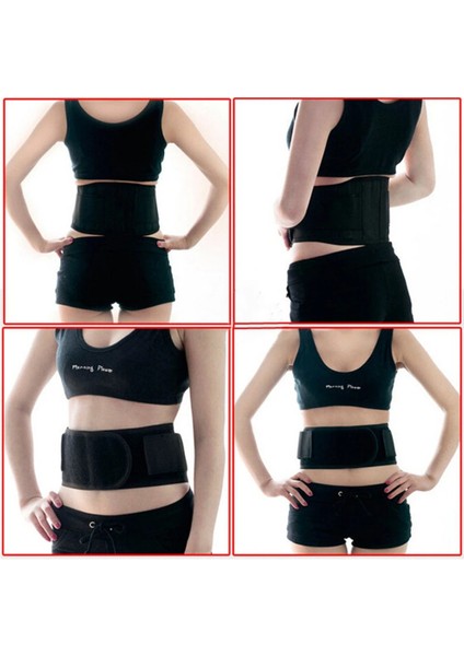 L Manyetik Sırt Desteği 20 Mıknatıslar Alt Bel Desteği Kemer Kayışı Sırt Masajı Desteği Bel Kalça Kemeri Sırt Sedye Rahatlatmak (Yurt Dışından) indirimleri