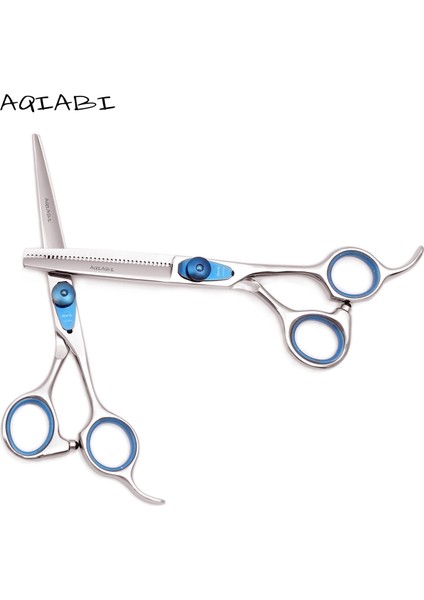 A1016N Jin T-S 60N 6 "aqıabı Berber Makası 440C Profesyonel Kuaförlük Makas Saç Kesme Makası Inceltme Makas Kuaför Salonu A1016N (Yurt Dışından)