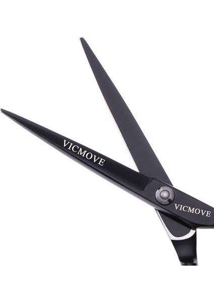 1 Adet Vıcmove 5.5 "/6" Saç Makas Profesyonel Kuaförlük Makas Seti Kesme + Inceltme Salon Berber Makası Gümüş ve Siyah (Yurt Dışından)