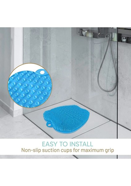 Duşta Kullanım Için Green Tcare Ayak Scrubber, Ayak Temizleyici ve Duş Ayak Masajı, Dolaşımını Artırmak Için Ayak Bakımı, Ağrılı Ayakları Yatıştırır (Yurt Dışından)
