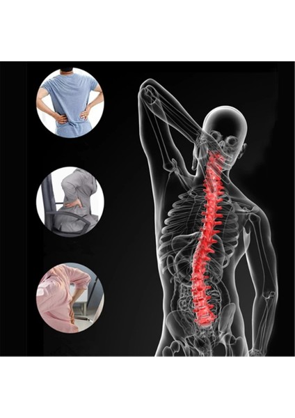 Mor Sırt Masajı Sedye Ekipmanları Masaj Aletleri Sihirli Destek Streç Fitness Gevşeme Omurga Ağrısı Bel Rölyef Sırt Sedye (Yurt Dışından) fırsatları