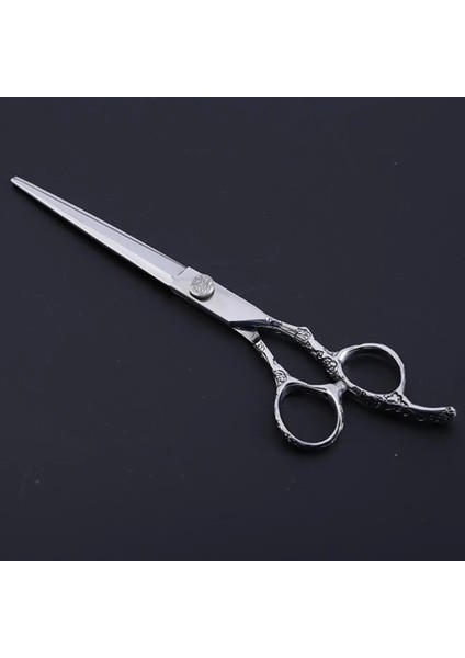 7 Inç Profesyonel Japon 440C Paslanmaz Çelik 7 Inç Erik Kolu Makas Berber Kesme Makyaj Makası Kuaförlük Makas (Yurt Dışından) fırsatları