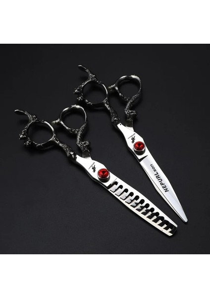 Inceltme Makası Nepurlson Profesyonel 6 Inç Salon Saç Stilisti Kuaförlük Makas Kuaför Berber Dükkanı Makas Düz Kesim Saç Makas Setleri (Yurt Dışından) fırsatları