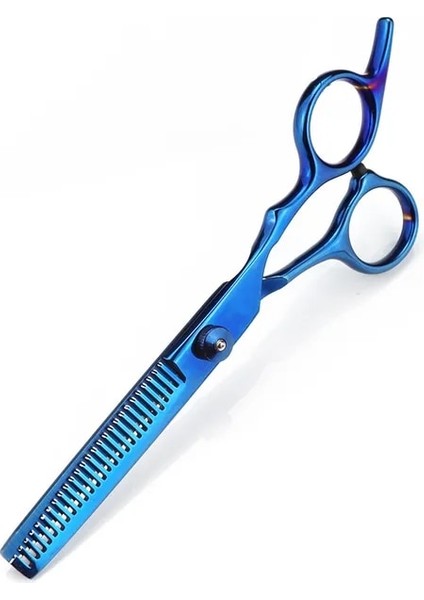 Mavi Inceltme Profesyonel Japonya 440C 6cr Çelik 6 ''5 Renk Kesim Saç Makas Kesme Berber Saç Kesimi Inceltme Makası Kuaförlük Makas (Yurt Dışından)
