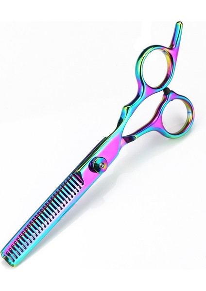 Mavi Inceltme Profesyonel Japonya 440C 6cr Çelik 6 ''5 Renk Kesim Saç Makas Kesme Berber Saç Kesimi Inceltme Makası Kuaförlük Makas (Yurt Dışından)