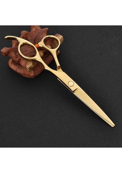 Altın Kesme Japonya 440C Saç Makas Kuaförler Için Berber Dükkanı Malzemeleri Titanyum Profesyonel Kuaförlük Makas Saç Kesme Için (Yurt Dışından)