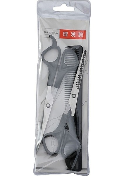 Siyah 3 Adet Kuaförlük Makas 6 Inç Makas Seti Aracı Kesme Inceltme Saç Tarak Berber Aksesuarları Salon Kuaförlük Makası (Yurt Dışından) fırsatları