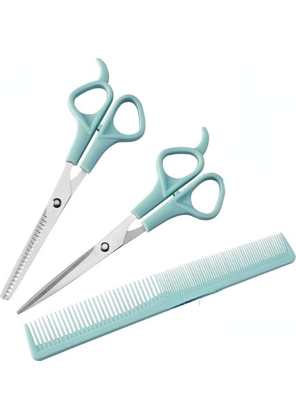 Siyah 3 Adet Kuaförlük Makas 6 Inç Makas Seti Aracı Kesme Inceltme Saç Tarak Berber Aksesuarları Salon Kuaförlük Makası (Yurt Dışından) indirimleri