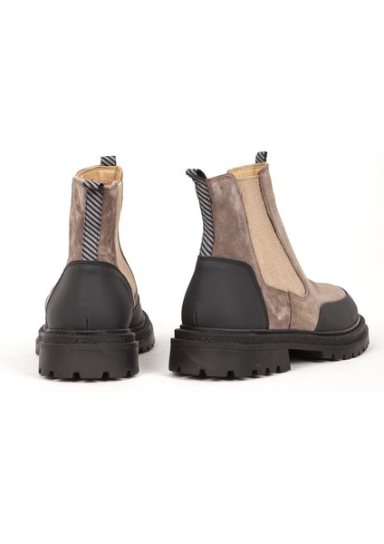 18441 Süet Deri Erkek Bot modelleri