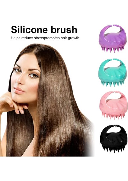 15 Saç Derisi Masaj Şampuan Fırçası Saç Tarak Ev Çocuk Yetişkinler Silikon Banyo Saç Yıkama Temizleme Yumuşak Kafa Masajı (Yurt Dışından) modelleri