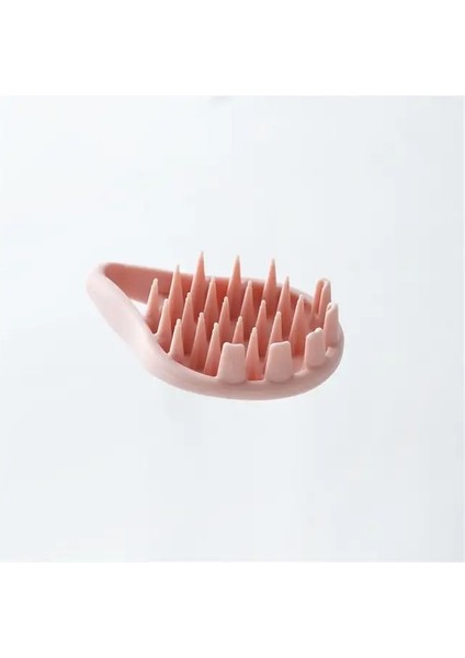 Pembe 1 Adet 1/2 Adet Silikon Kafa Kafa Derisi Masaj Fırçası Saç Yıkama Tarağı Şampuan Banyo Spa Relax Duş Fırçası Yorgunluğu Gidermek Kafa Masajı Aracı (Yurt Dışından)