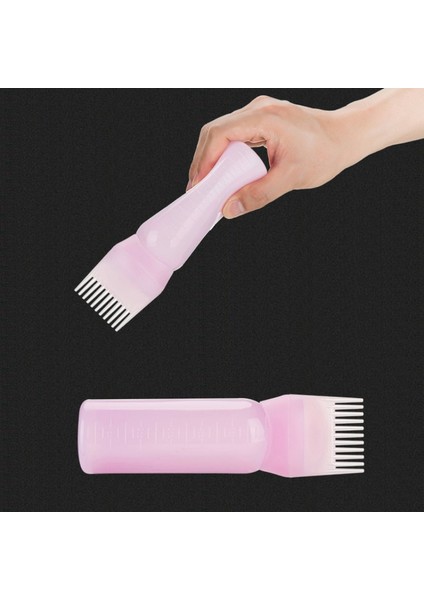 Beyaz 4 Renk 60 Oz Taşınabilir Saç Derisi Aplikatör Sıvı Tarak Saç Kökleri Masaj Ilaç Tarak Saç Saç Büyüme Için Serum Yağı Besler (Yurt Dışından)