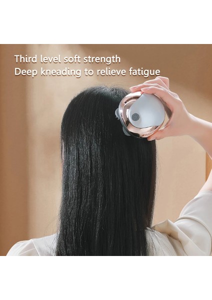 Altın Elektrikli Kafa Masajı Manyetik Emme Sağlık Kafa Derisi Vücut Omuz Sırt Boyun Masajı Stres Rahatlatmak Masaj (Yurt Dışından) modelleri