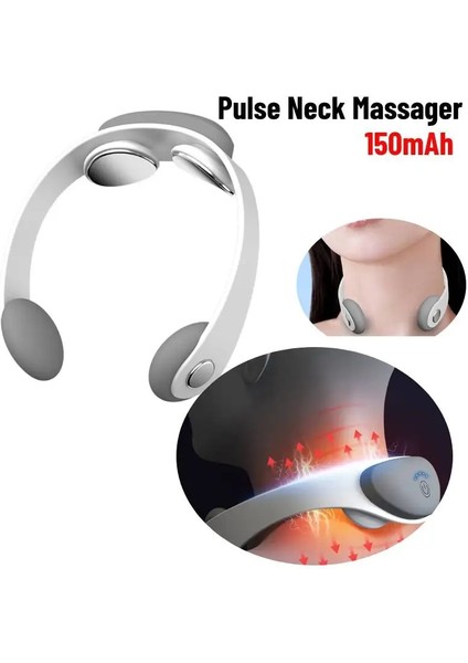 Elektrikli Sırt Boyun Omuz Masajı Mini Akıllı Boyun Masajı Yorgunluğu Gidermek Için Isı ile 5 Dişli Fizyoterapi Fonksiyonu (Yurt Dışından)