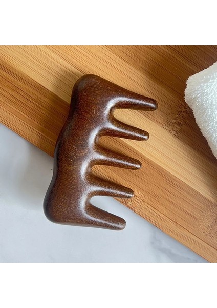 1 Kafa Meridyen Masaj Tarak Yeşil Sandal Ağacı Beş Geniş Diş Tarak Akupunktur Tedavisi Kan Dolaşımı Anti-Statik Pürüzsüz Saç (Yurt Dışından) fiyatları