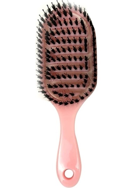 Pembe A 11UF Profesyonel Saç Fırçası Kıllar Dolaşık Açıcı Saç Fırçası Masaj Saç Derisi Şekillendirici Aracı Kadın Erkek Için Düz Kıvırcık Dalgalı Kuru Islak (Yurt Dışından)