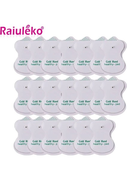 20P 4x4 Wf 10/20 Adet Onlarca Elektrot Pedleri Iletken Jel Pedi Vücut Akupunktur Terapi Masajı Terapötik Nabız Stimülatörü Elektro Etiket (Yurt Dışından)
