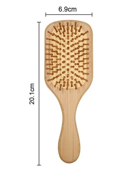 5710 Bambu Tarak Hava Yastığı Masaj Saç Fırçası Anti-Statik Dolaştırıcı Kıvırcık Saç Kadın Saç Dökülmesini Azaltmak Saç Derisini Iyileştirmek Sağlık Şekillendirici Araçları (Yurt Dışından) indirimleri