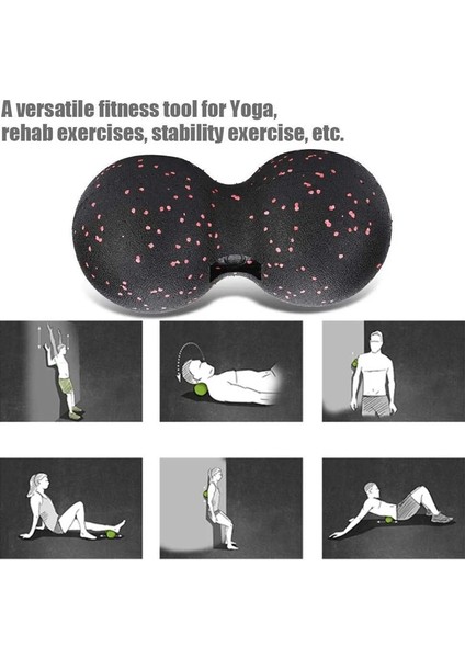 Mavi 1 Fitness Fıstık Topları Vücut Masajı Fasya Topu Yüksek Yoğunluklu Kas Gevşetme Lakros Fitness Yoga Miyofasya Topu Ağrıyı Giderir (Yurt Dışından) fırsatları