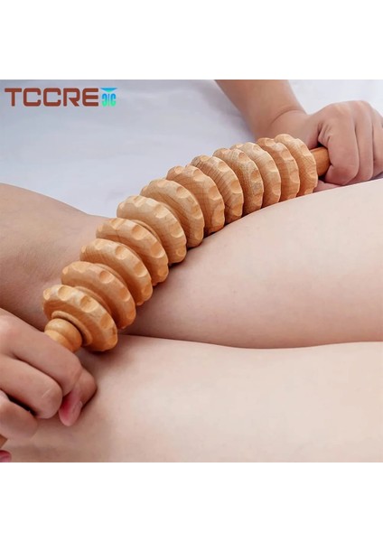 Wood-12 Rulo 12 Tekerlekli Ahşap Terapi Masaj Rulo Sopa Kavisli Tasarlanmış Maderoterapia Colombiana Masaj Anti Selülit Lenfatik Drenaj (Yurt Dışından) fiyatları