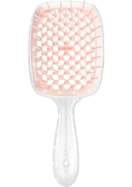Şeffaf Pembe Kafa Derisi Masajı Geniş Diş Hava Yastığı Tarak Anti Arapsaçı Anti-Statik Saç Fırçası Ev Kuaförlük Araçları Salon Dıy Aksesuarları (Yurt Dışından) fiyatları