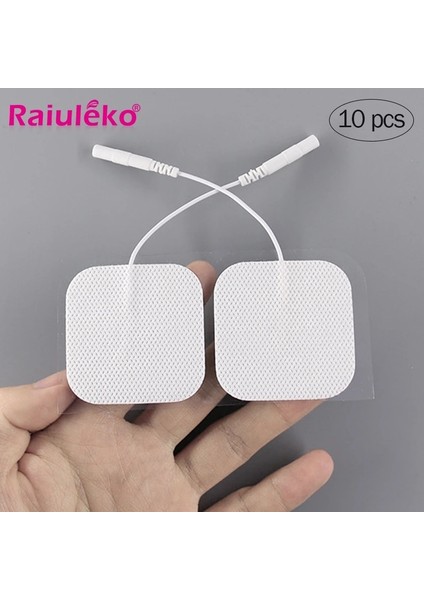 5x9 cm 10 Adet 5x5 Cm/5x9 cm Onlarca Dokunmamış Kendinden Yapışkanlı Yedek Yeniden Kullanılabilir Elektrot Pedi Kas Stimülatörü Onlarca Masaj Pedleri (Yurt Dışından) indirimleri