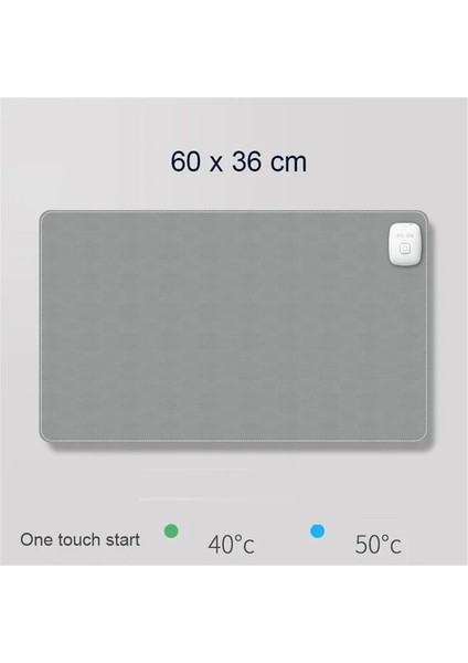 60X36 cm Ab Tak Elektrikli Isı Mouse Pad Masa Mat Ekran Sıcaklık Isıtma Mouse Pad Ofis Bilgisayar Masası Klavye Için Sıcak El Tutmak 60X36 cm (Yurt Dışından)