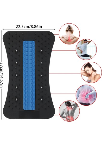 Gules Sırt Masajı Sedye Ekipmanları Masaj Aletleri Massageador Sihirli Streç Spor Bel Desteği Gevşeme Omurga Ağrısı Giderici (Yurt Dışından) fırsatları