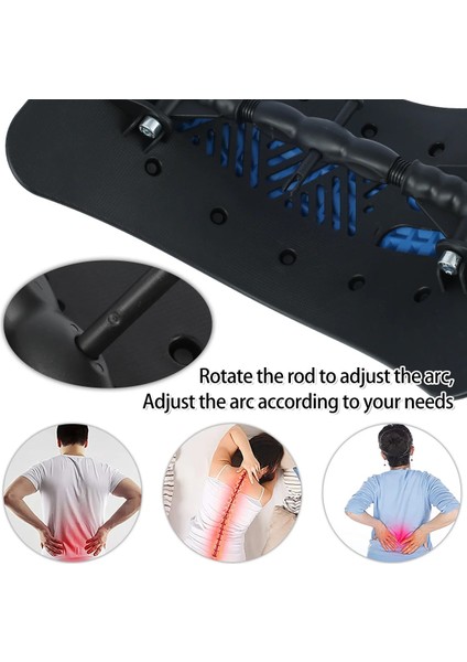 Gules Sırt Masajı Sedye Ekipmanları Masaj Aletleri Massageador Sihirli Streç Spor Bel Desteği Gevşeme Omurga Ağrısı Giderici (Yurt Dışından) indirimleri