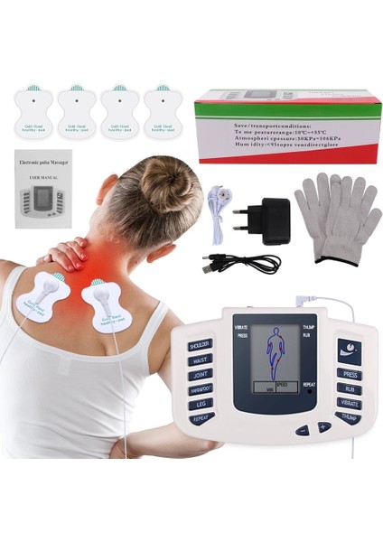 Ab A Ems Onlarca Masaj Ünitesi Rus Elektrik Kas Terapi Stimülatörü Fizyoterapi Darbe Akupunktur Tam Vücut Masajı (Yurt Dışından) fiyatları