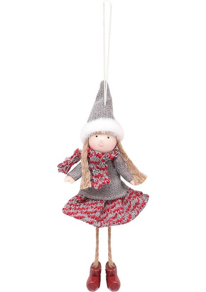 Melek Bebek Süsleri Merry Christmas Süslemeleri Eşarp Kız (Yurt Dışından)