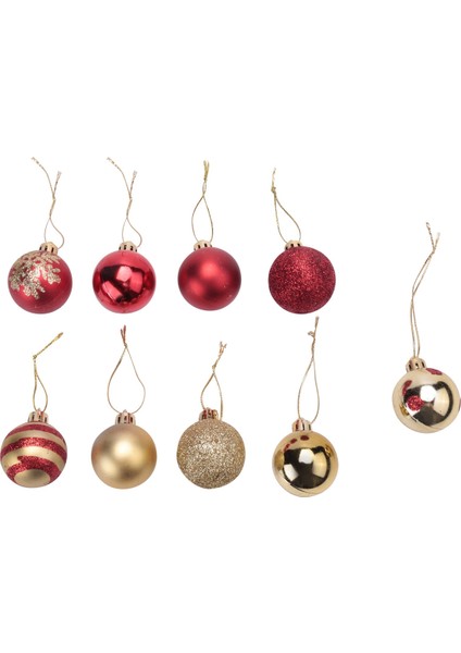 50 Adet Noel Ağacı Süslemeleri Ev Yeni Yıl Hediyesi Için Asılı Top (Yurt Dışından) modelleri
