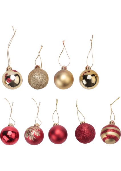 50 Adet Noel Ağacı Süslemeleri Ev Yeni Yıl Hediyesi Için Asılı Top (Yurt Dışından) fırsatları