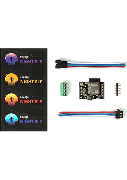 Maxkgo LED Şerit Wifi Sürücüsü Yeni Yıl Dekoru Için Rgb Işık, Lehimsiz (Yurt Dışından)