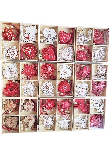 El Sanatları Ahşap Yılbaşı Hediyeleri Iç Dekorasyon Dıy Ahşap Yongalar 10 (Yurt Dışından) fırsatları