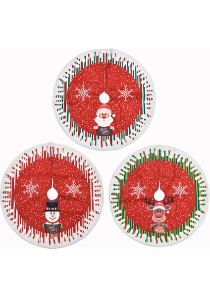 Noel Ağacı Etek, Noel Için Noel Baskı Ağacı Etek, Elk (Yurt Dışından)