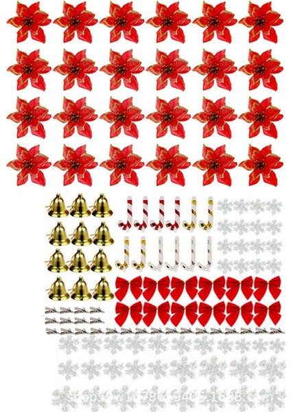 Ev Noel Dekorasyon B Için 120 Adet / Takım Noel Ağacı Asılı Süsleme (Yurt Dışından)