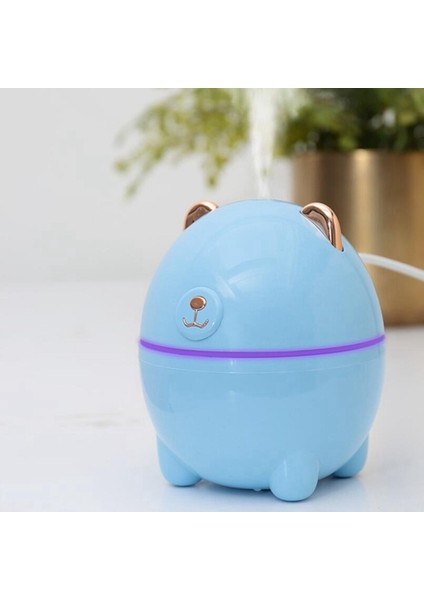 Hava Nemlendirici Pet Mini Ev Küçük USB LED Gece Lambası, Beyaz (Yurt Dışından) modelleri