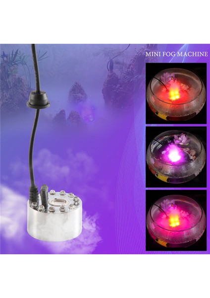 Mini Mist Maker, 12 LED Mister Sisleyici Su Çeşmesi Gölet Sis Makinesi (Yurt Dışından) fırsatları