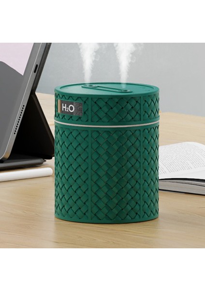Ev Mist Maker A Için 600ML Çift Meme USB Yağ Difüzörü Sıcak Işık (Yurt Dışından)