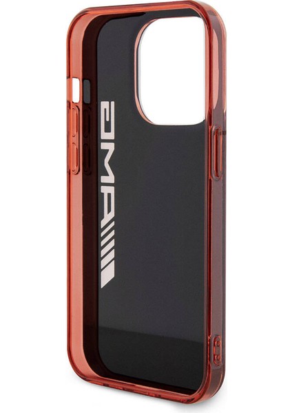 iPhone 15 Pro Kılıf Amg Orjinal Lisanslı Çift Katmanlı Şeffaf Büyük Logo Kapak Siyah fırsatları